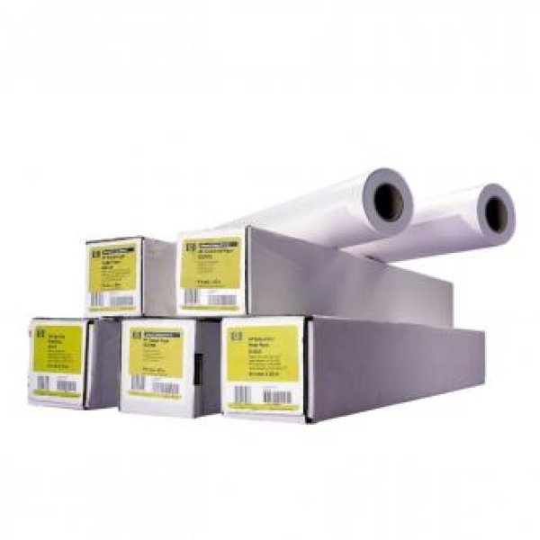 HP 594/45.7/Coated Paper, potahovaný, 23", Q1442A, 90 g/m2, papír, 594mmx45.7m, bílý, pro inkoustové tiskárny, role, univerzální