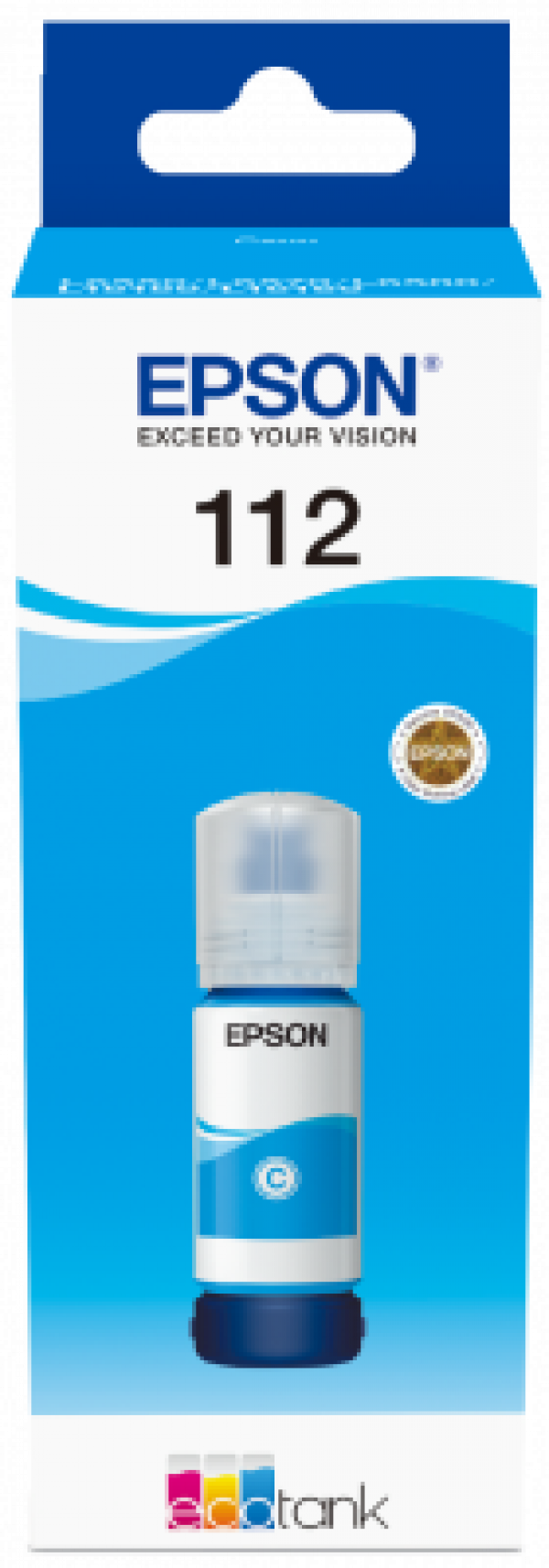 Náplň EPSON C13T06C24A, 112 azurová (70 ml)