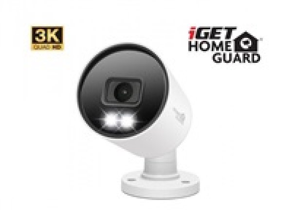 iGET HOMEGUARD HGPRO858 - venkovní 3K CCTV kamera s LED svícením a zvukem