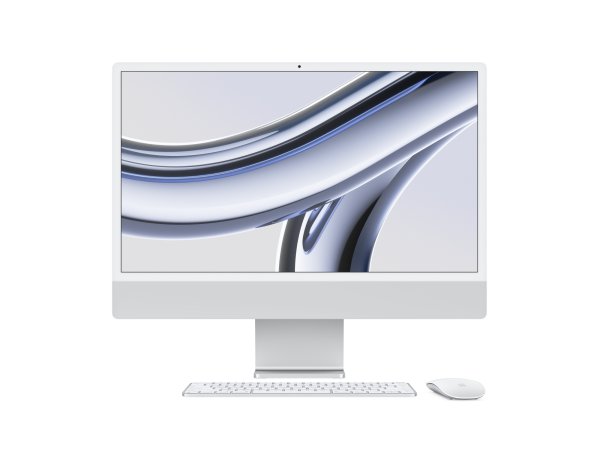 Apple iMac 24/23,5''/4480 x 2520/M3/8GB/512GB SSD/M3/Sonoma/Silver/1R