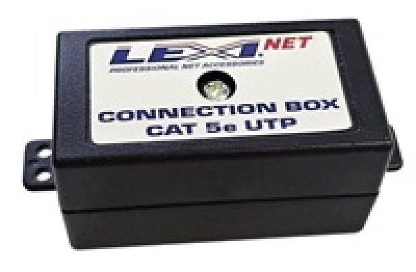 LEXI-Net Spojovací box MINI UTP Cat5E narážecí, černá