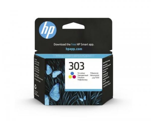 Náplň HP T6N01AE, HP 303 barevná (165 stran)