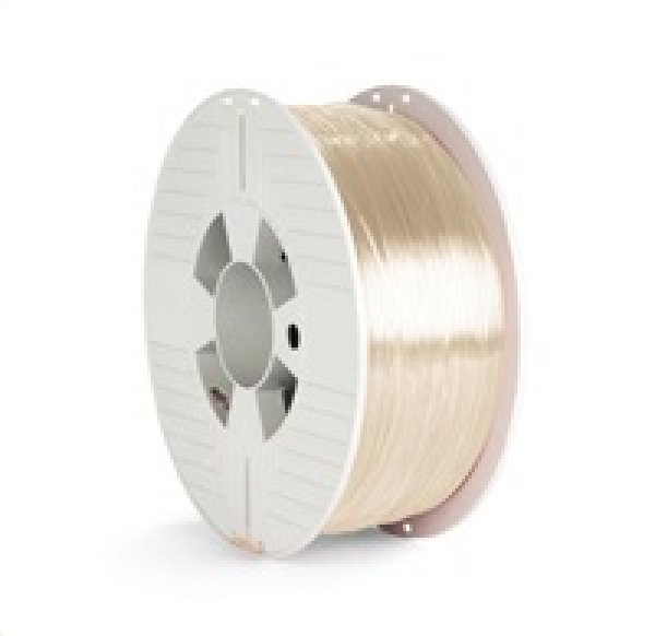 VERBATIM 3D Printer Filament PET-G 1.75mm, 327m, 1kg transparent