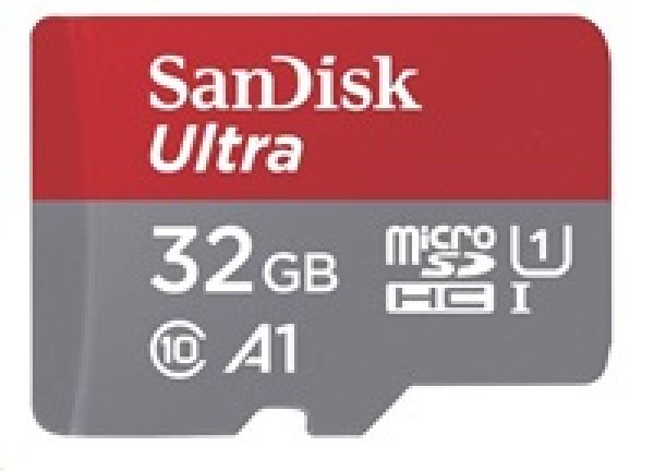 SanDisk MicroSDHC karta 32GB Ultra (120MB/s, A1 Class 10 UHS-I ) + adaptér