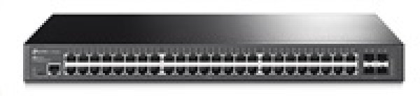 TP-Link OMADA JetStream switch SG3452 (48xGbE, 4xSFP, 2xConsole, fanless)