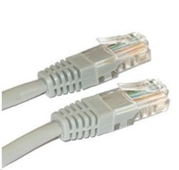 XtendLan patch kabel Cat6, UTP - 1m, šedý (prodej po 10 ks)