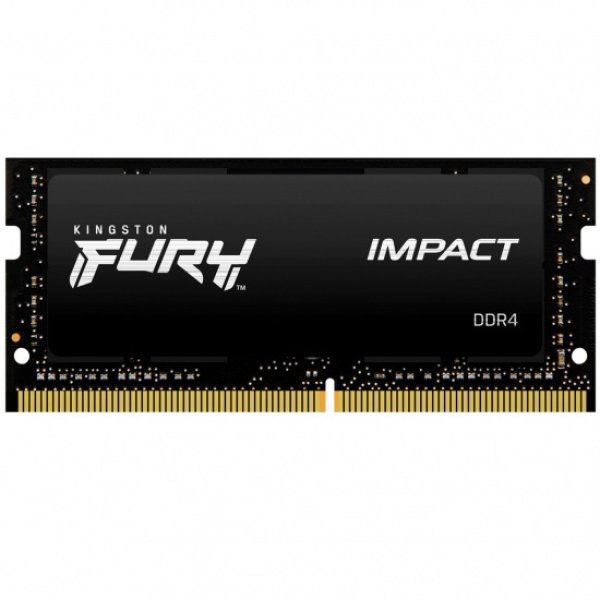 KINGSTON 8GB SO-DIMM DDR4 2666MHz CL15 Fury Impact (8Gbit hustota)