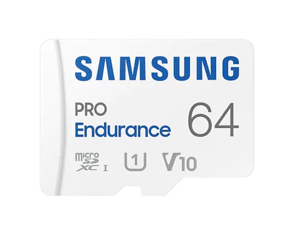 Samsung PRO Endurance/micro SDXC/64GB/100MBps/UHS-I U1 / Class 10/+ Adaptér