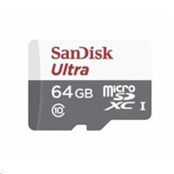 SanDisk Ultra/micro SDXC/64GB/100MBps/UHS-I U1 / Class 10