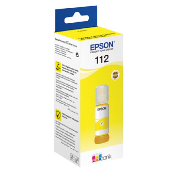 Náplň EPSON C13T06C44A, 112 žlutá (70 ml)