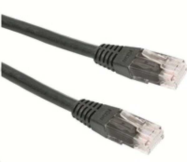 GEMBIRD kabel patchcord CAT6 stíněný FTP 0,5m, černý