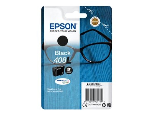 Náplň EPSON C13T09K14010, 408L DURABrite Ultra Ink černá (39,9 ml)