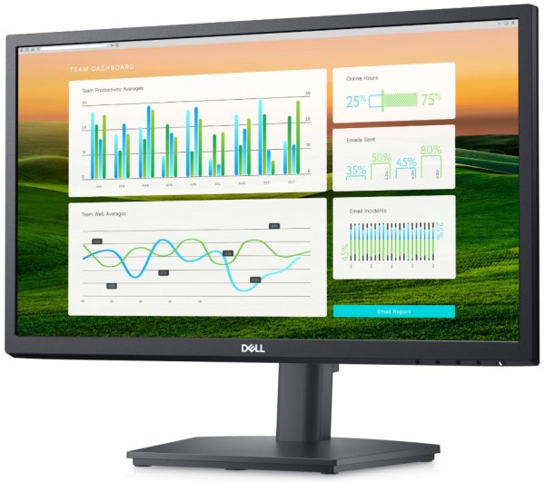 DELL LCD E2222HS 21.5/1920x1080/60Hz/16:9/FHD/LED/VA/3000:1/5ms/Speakers/DP/HDMI/VGA/3Y Base Adv Ex