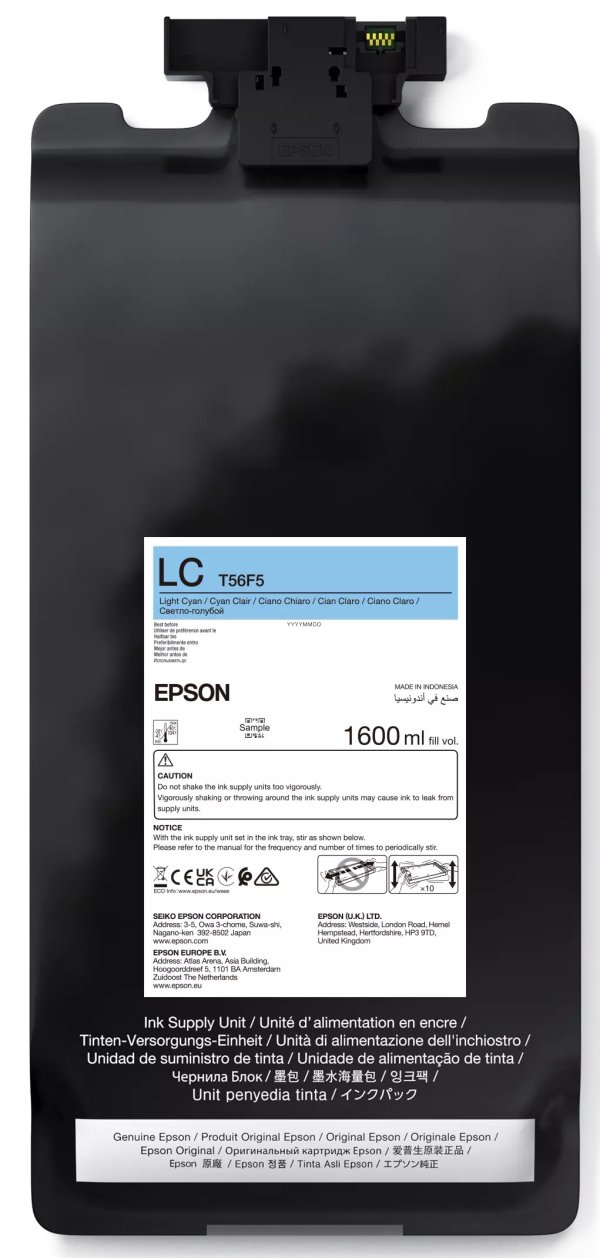 Epson P-Series 64'' Light Cyan IIPS Ink 1600ml