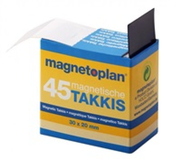 Samolepící magnety Magnetoplan Takkis (45ks)