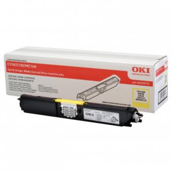 Toner OKI 44250721 žlutý (2 500 stran)