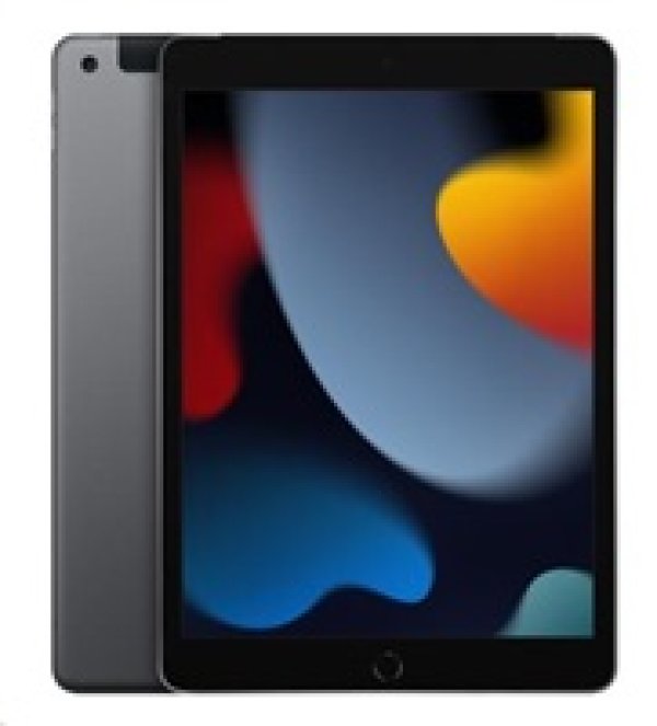 APPLE iPad 10.2in 256GB Wi-Fi + Cellular Vesmírně Šedý 2021 Space Gray (model 2021)