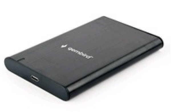 GEMBIRD USB 3.1 hliníkový externí box 2,5'', černý