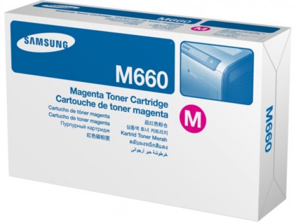 Toner SAMSUNG CLP-M660A purpurový (2 000 stran)