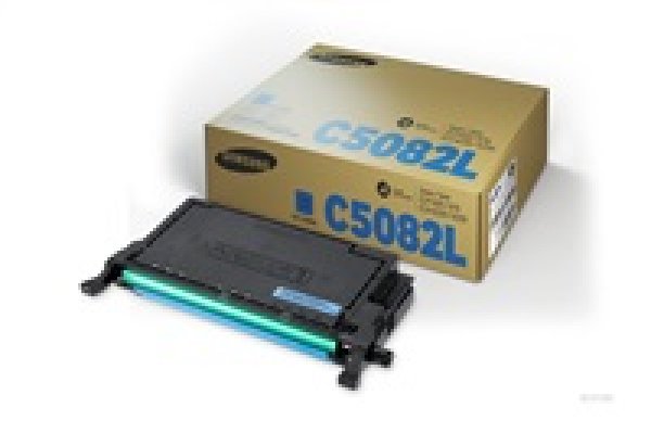 Toner SAMSUNG CLT-C5082L azurový (4 000 stran)