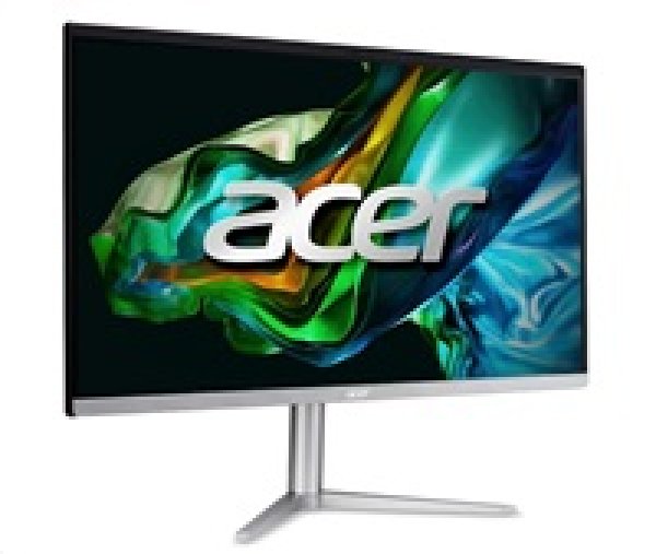 ACER PC AiO Aspire C24-1300 - Ryzen 3 7320U,23,8" FHD IPS,8GB,512GB M.2 SSD,Radeon610M,W11Original,stříbrná,KB+Mouse