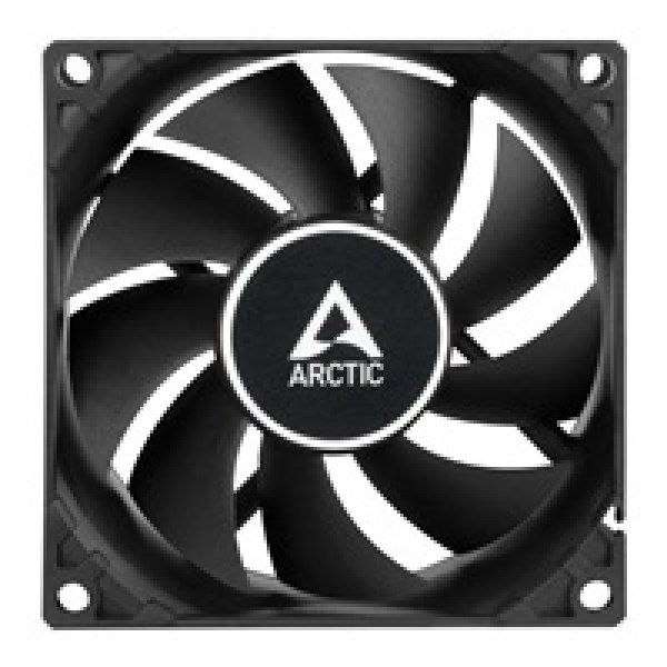 ARCTIC F8 TC black ventilátor - 80mm