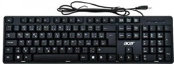 Acer Wired Keyboard Win Black, CZ