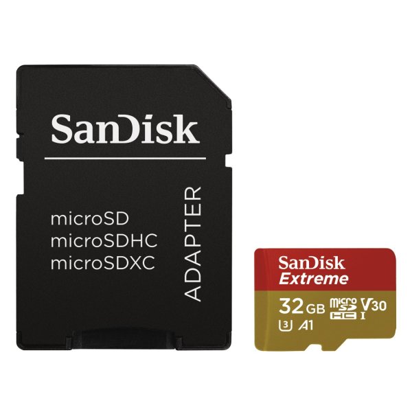 SANDISK Micro SD card Extreme Pro SDHC 32GB UHS-I 100 MB/s, V30