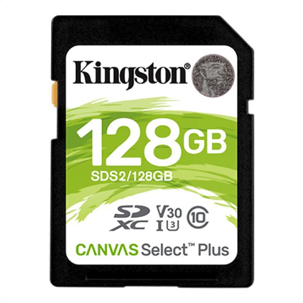 KINGSTON SD card SDXC 128GB Canvas Select Plus