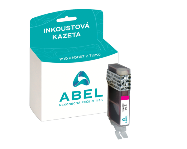 Náplň ABEL BCI-3 purpurová pro tiskárny CANON (280 stran)