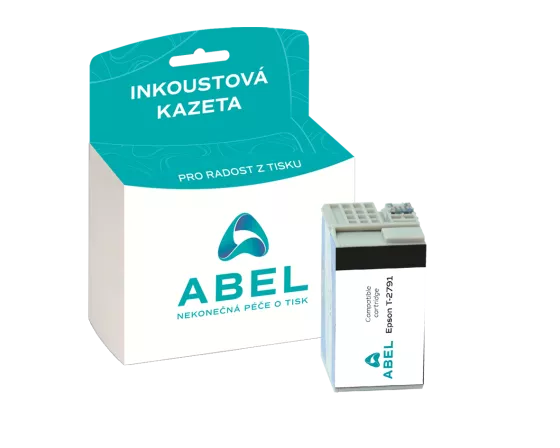 Náplň ABEL C13T27914010, 27 XXL černá pro tiskárny EPSON (34,1 ml)