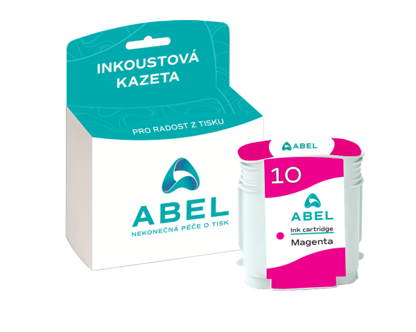 Náplň ABEL C4843A purpurová pro tiskárny HP (28 ml)