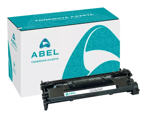 Toner ABEL CRG-057H, 3010C002 černý pro tiskárny CANON (10 000 stran) - NO CHIP