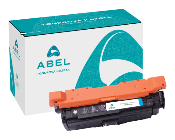 Toner ABEL CF321A, HP 653A azurový pro tiskárny HP (16 500 stran)