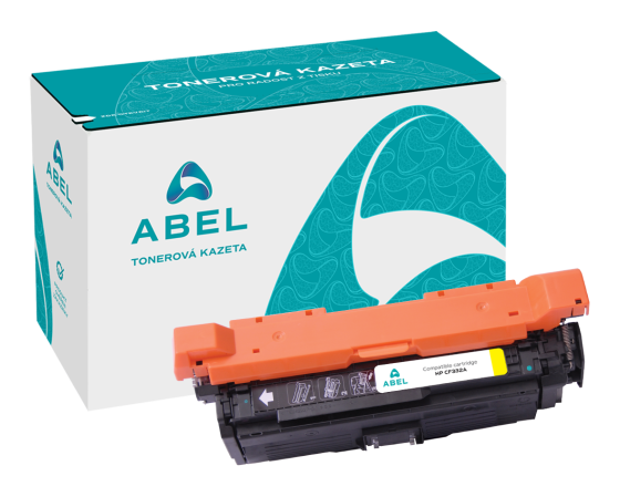 Toner ABEL CF332A žlutý pro tiskárny HP (15 000 stran)