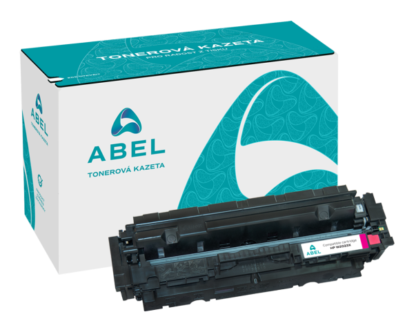 Toner ABEL W2033X, HP 415X purpurový pro tiskárny HP (6 000 stran)