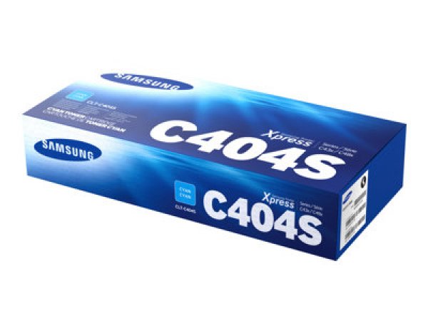 Toner SAMSUNG CLT-C404S, ELS azurový (1 000 stran)