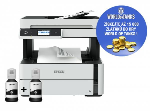 Tiskárna EPSON EcoTank M3170 mono (C11CG92403)