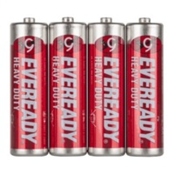 Energizer R6/4P Eveready Red  AA