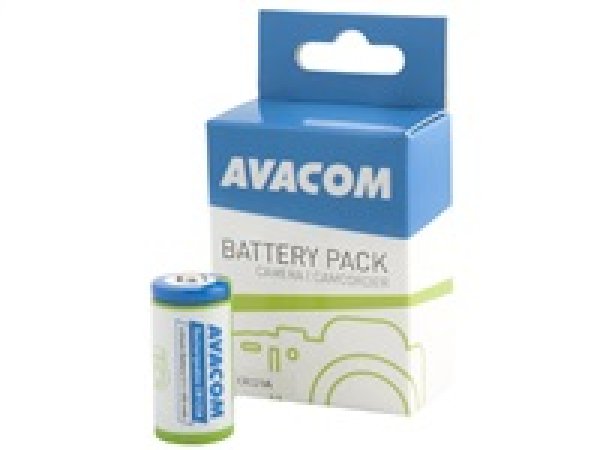 Nabíjecí fotobaterie Avacom CR123A 3V 450mAh 1.4Wh