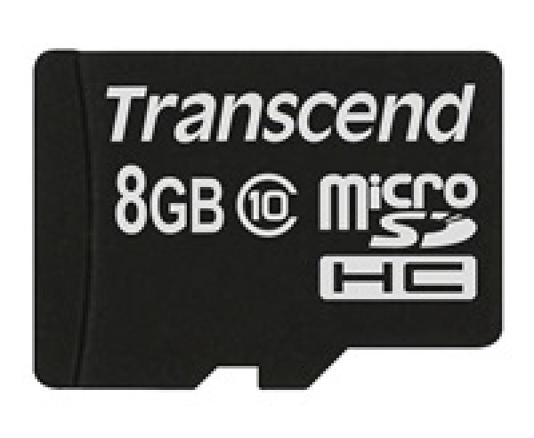 TRANSCEND MicroSDHC karta 8GB Class 10 8GB, bez adaptéru