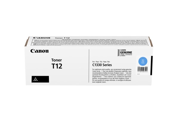 Toner CANON T12, 5097C006 azurový (5 300 stran)