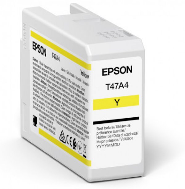 Náplň EPSON C13T47A400, žlutá pro tiskárny Epson ( 50ml )