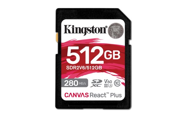 512GB SDXC UHS-II Kingston U3 V60 280R/150W