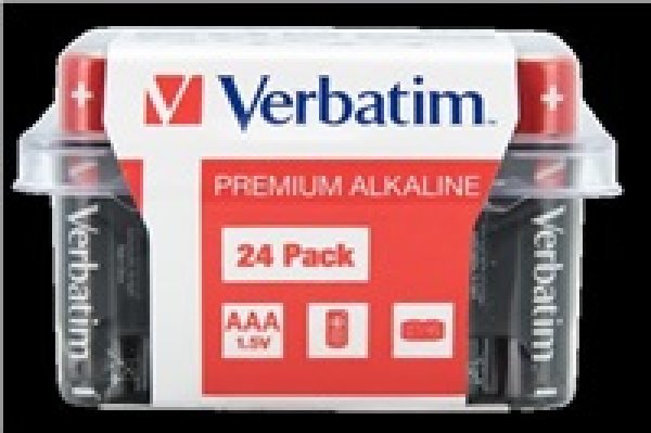 VERBATIM  Alkalická Baterie AAA 24 Pack / LR03