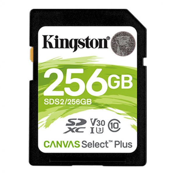 KINGSTON SD card SDXC 256GB Canvas Select Plus