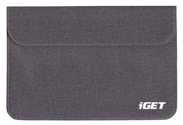 iGET iC10 - univerzální pouzdro do 10.1'' pro tablety, s magnetickým uzavíráním - šedočerná