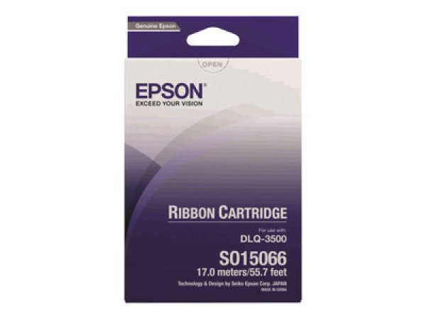 Epson - Černá - 16.75 m - textilní páska do tiskárny - pro DLQ 3000, 3000+, 3500, 3500II, 3500IIN