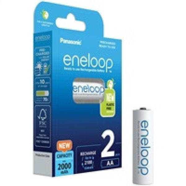 PANASONIC HR6 AA 3MCCE/2BE ENELOOP N, 2000 mAh (Blistr 2ks)