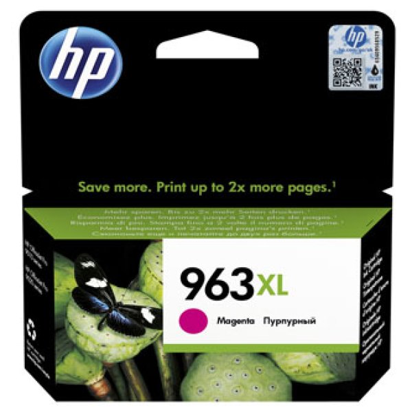 Náplň HP 963XL, 3JA28AE purpurová (1 600 stran)